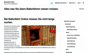 Ballonfahrt-online.com thumbnail