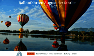 Ballonfahrten-august-der-starke.de thumbnail