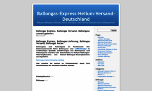 Ballongas-deutschland.de thumbnail