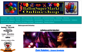 Ballonsupermarkt-onlineshop.de thumbnail