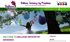 Balloonartistrybymandana.com thumbnail