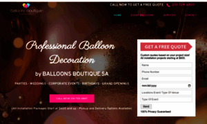 Balloondecorationpros.com thumbnail