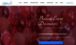 Balloons-by-design.com thumbnail