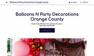 Balloonsnparty-decorations-orange-county.business.site thumbnail