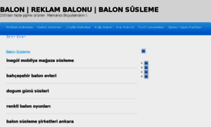 Balon-susleme.balon.net thumbnail