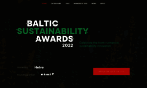 Balticsustainabilityawards.eu thumbnail
