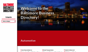 Baltimore-business-directory.com thumbnail