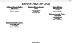 Baltimore-comedy-factory.seatengine.com thumbnail