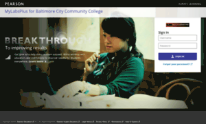 Baltimoreccc.mylabsplus.com thumbnail