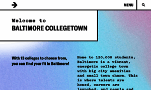 Baltimorecollegetown.org thumbnail