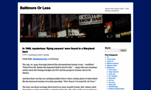 Baltimoreorless.com thumbnail