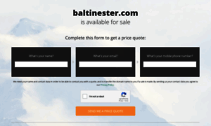 Baltinester.com thumbnail