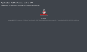 Bama.ua.edu thumbnail