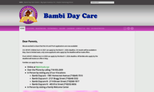 Bambidaycarecenter.com thumbnail