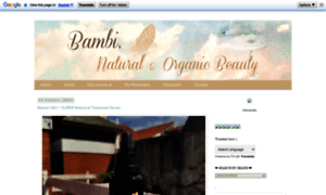 Bambiorganics.blogspot.it thumbnail