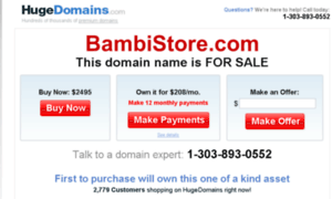 Bambistore.com thumbnail