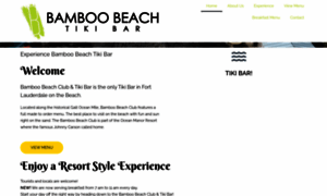 Bamboobeachtikibar.com thumbnail