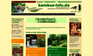 Bambus-info.de thumbnail