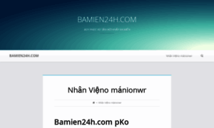 Bamien24h.com thumbnail
