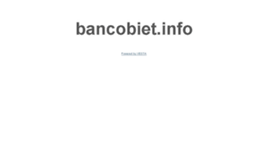 Bancobiet.info thumbnail