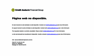 Bancocreditandorrapanama.com thumbnail