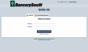 Bancorpsouth.appraisalscope.com thumbnail