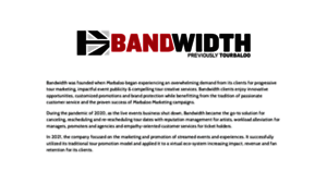 Band-width.co thumbnail