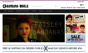 Bandana-world.com thumbnail