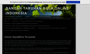 Bandartaruhanbola.page.tl thumbnail