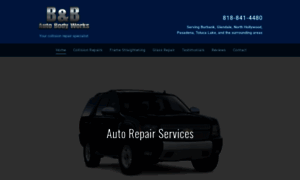 Bandbautobodyworks.com thumbnail