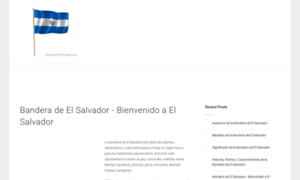 Banderadeelsalvador.com thumbnail