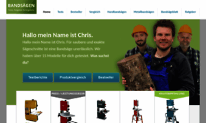 Bandsaege-tests.de thumbnail