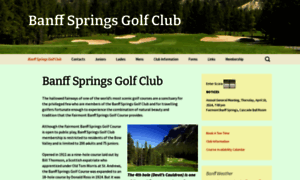 Banffspringsgolfclub.com thumbnail