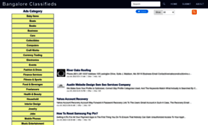 Bangaloreclassify.com thumbnail