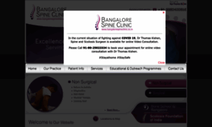 Bangalorespineclinic.co.in thumbnail