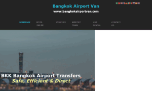 Bangkokairportvan.com thumbnail