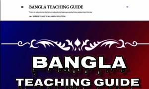 Banglateachingguide.blogspot.com thumbnail