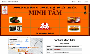 Banhmiminhtam.com thumbnail