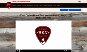 Banjobenclark.com thumbnail