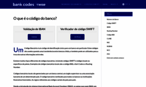 Bank-codes.com.br thumbnail