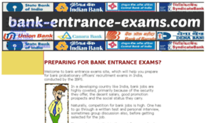 Bank-entrance-exams.com thumbnail