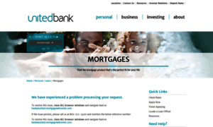 Bankatunited.mortgagewebcenter.com thumbnail