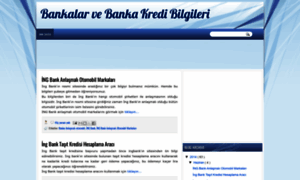 Bankavekredibilgisi.blogspot.com thumbnail