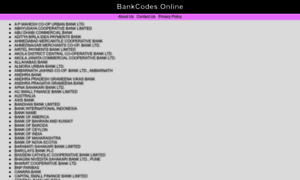 Bankcodes.online thumbnail