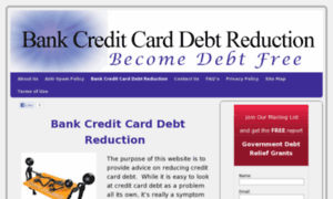 Bankcreditcarddebtreduction.com thumbnail