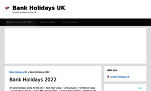 Bankholidays-uk.com thumbnail