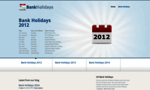 Bankholidays.org.uk thumbnail