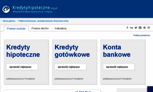 Banki.kredytyhipoteczne.org.pl thumbnail