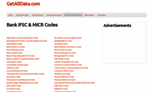 Bankifscmicrcodes.getalldata.com thumbnail