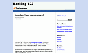Banking123.com thumbnail